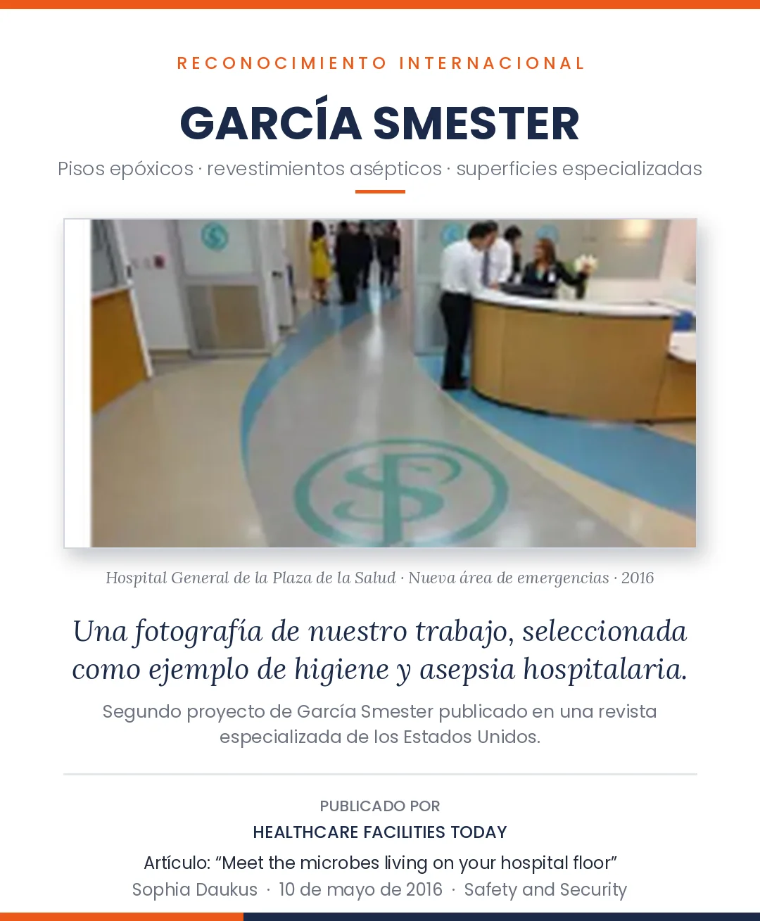 Reconocimiento Healthcare